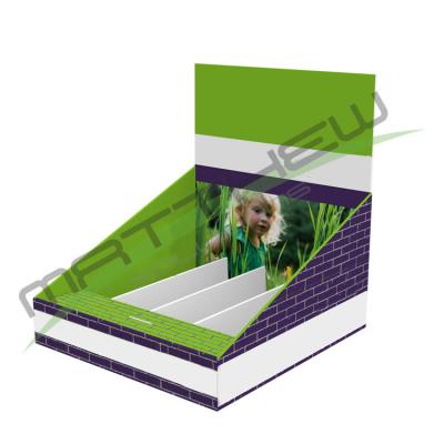 China New MT Fashion Cardboard Counter Display Stand For Advertising Marketing MT-Customized for sale