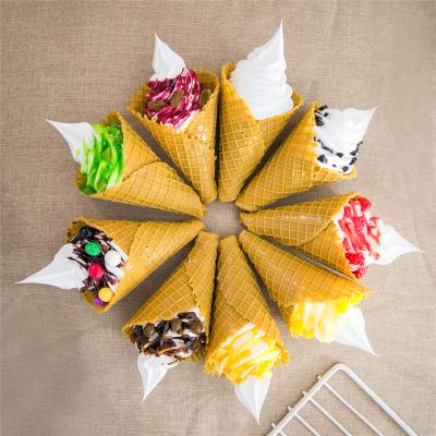 China China Artificial Ice Cream Cone Realistic High Simulation Food Model Custom Sweet Shops Decoration Display for sale