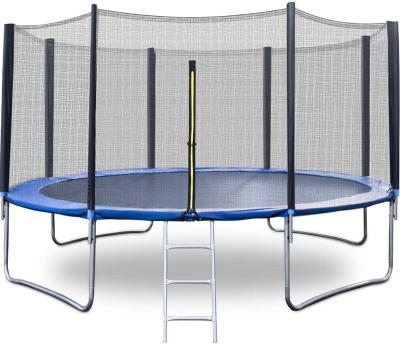 China With Large Trampoline Net Kids Trampoline Protectors Park With Safety Net Cheap Trampolines For Sale for sale