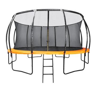 China With 2021 new design protective net and hot sale 16FT outdoor trampoline for adults and children for sale