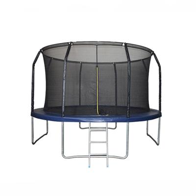 China With protective net round trampoline, garden trampolines and bungee jumping trampolines for sale