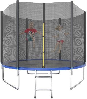 China With 8ft Protective Net Water Trampoline Safety Net Professional Kids Jumping Toys Trampoline For Sale for sale