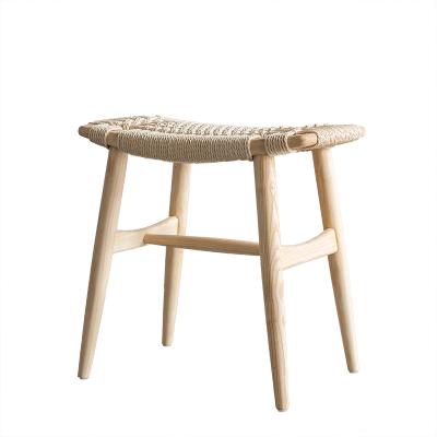 China TPZ039 modern rattan accent bar stools home furniture chair raatan wholesale wood stool step stool step stool for sale