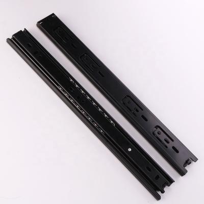 China Modern 40mm Ball Bearing Drawer Slides Box Slide Drawer Channel Slide Telescope Tandem Channel for sale