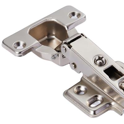 China One Way Industrial Cold Rolled Steel Cabinet Hinges 48g-52grams 35mm Cup Slide On Normal Hinge for sale