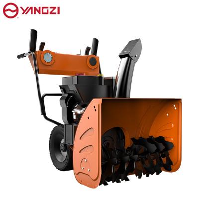 China Yangzi SXJ001 Best Price 13HP Walk Behind Hand Held Snow Blower Machine Road Snow Thrower for sale