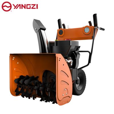 China Yangzi SXJ001 Commercial Walk Behind Handheld Snow Thrower Snow Blower For Tractor for sale