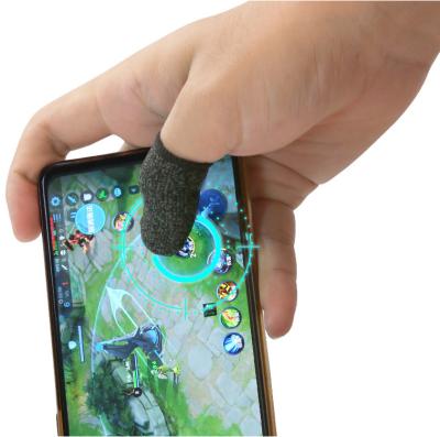 China Sensitive For Game Gaming Slipproof Sweatproof Sensitive Touch Screen High Good Thumbs Finger Sleeve For Pubg Mobile Phone Game Fingertips Sleeve for sale