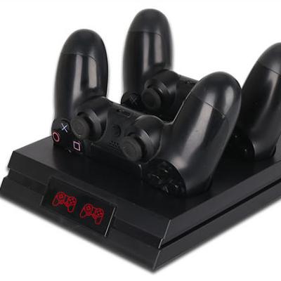 China Dual dock charging PS4 good selling dual dock charger for PS4 gamepad for sale