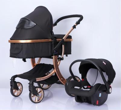 China Convenient and durable china travel system luxury baby stroller 3 in 1 manufacturer baby strollers for sale