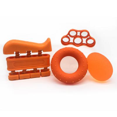 China High Quality Muscle Relex Apparatus Silicone Hand Grip Rings Hand Trainer Strengthener Fitness Hand Exercise Equipment for sale