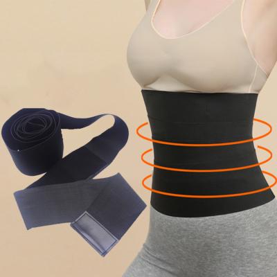 China Waist Trainer Elastic Band Women Waist Trainer Shaper Trimmer Belt Belly Wrap Bandage 5 Meters Slimming Trainer Lumbar Belt Belly Coset Waist Trainer for sale