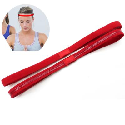 China Eco-Friendly Wicking Nylon Running Fitness Tennis Sports Moisture Wicking Outdoor Yoga Headband for sale