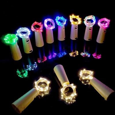 China Super Bright Festival LED String Lights Waterproof Cork Wine Led Bottle Lights for sale