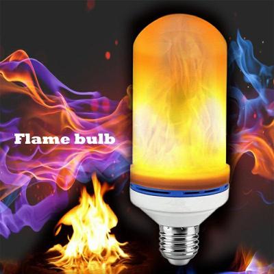 China Indoor/Outdoor Igniting Flame Light Effect Bulb Fire LED Flame Bulb Creative Flickering Lamps With Gravity Sensor Decor for sale