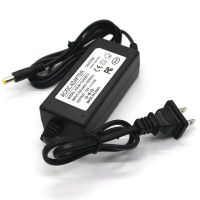 China Plastic Desktop Type 100-240v AC DC Power Adapter 12v 2a Transformer Switch Power Supply for sale