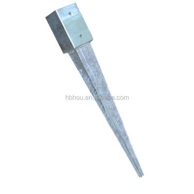 China China Supplier Hot Sale Electro Dip Galvanized Iron High Strength Pointed Pole Anchor for sale