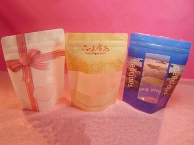 China Zipper Foil Pouch Packaging , Ziplock Rice / Tea Packaging Pouch for sale