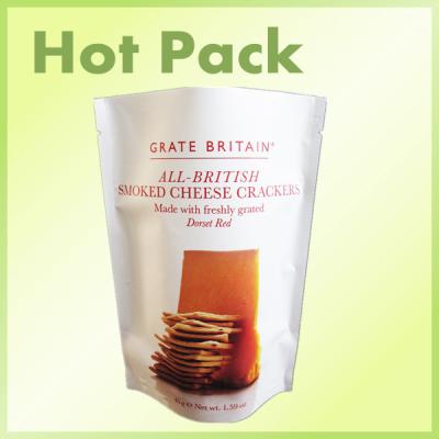 China Resealable Stand Up Pouches With Zipper / High quality plastic food packaging bag for sale