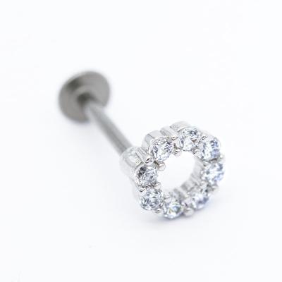 China 316 Stainless Steel Labret Piercing Jewelry for sale