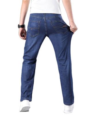 China Plus Size Spring And Summer Elastic Breathable Men's Casual Jeans for sale