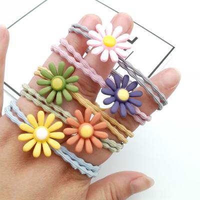 China Fashion Cute Daisy Hair Band Simple Hair Rope Women Hair Accessories UL200316004 for sale