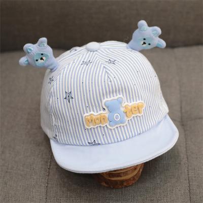 China Wholesale Soft Cute Designer Kids Cotton Baseball Cap Baby Summer Hats for sale