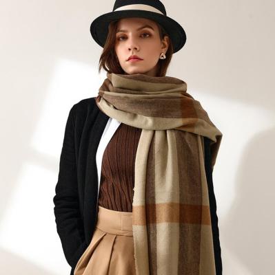 China 2021 New Cashmere Tassel Plaid Pashmina Scarf For Men And Women for sale