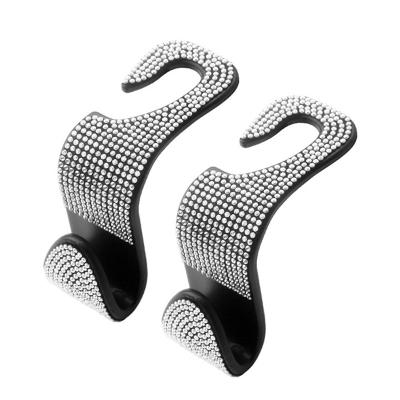 China Bling Bling Crystal Bling Car Seat Headrest HooksDiamond Car Seat Headrest Hooks Back Seat Hook for sale