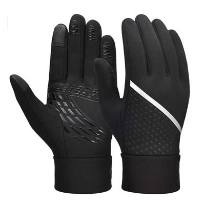 China Custom Windproof OEM Logo Winter Gloves Touchscreen Running Gloves Windproof For Climbing, Skiing, Biking, Training, Hiking Outdoor Sports for sale