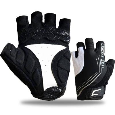 China OEM Outdoor Sports New Half Finger Windproof Gloves Bike Gym Gloves Custom Comfortable Anti-skid Cycling Logo Half Finger Riding Gloves for sale