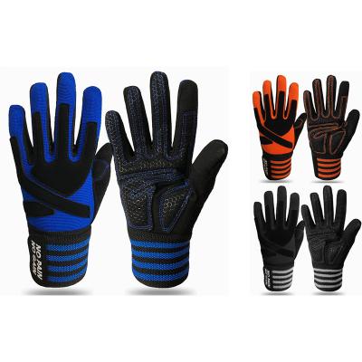 China Full Finger Grip Anti Slip Weightlifting Gloves Men Women Full Palm Protection With Wrist Support Workout Glove Anti Slip Grip Full Large Palm Protection For Weightlifting gymnasium for sale