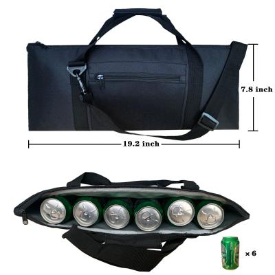 China Amazon OEM Durable Wholesale Insulated Golf Cooler Bag Logo With Leak Proof Durable Custom Goods Holds 6 Boxes or 2 Bottles of Wine for sale