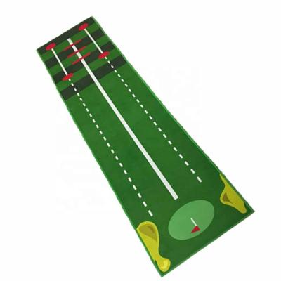 China Durable Hot Sales Golf Practice Putting Green Mat Teaching Mini Golf Putting Mat Custom Made Golf Practice Training Aid With Best Price for sale