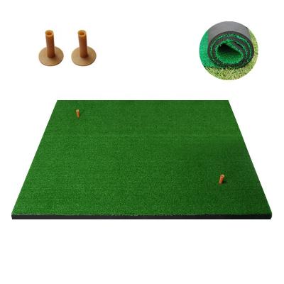 China Wholesale High Quality Durable Golf Range Anti Slip Mini Golf Training Practice Putting Mat Custom Logo Indoor Outdoor Golf Mat for sale