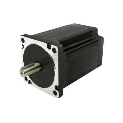 China High Torque 8.5Nm (1215oz-in) Nema34 86mm Stepper Motor 85KGCM 12.7mm/14mm Shaft For Engraving Machine Step Motor 86*86mm for sale