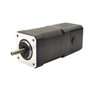 China 69W Totally Enclosed Braked Brushless DC Motor 42mm BLDC Motor 24V 4000rpm NEMA17 42BLSB Brake DC Motor for sale