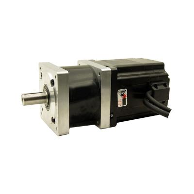 China 25:1/40:1/50:1/100:1 NEMA 34 Closed Loop Planetary Geared Stepper Motor with Planetary Gearbox and Encoder 86HSEPG80/86HSEPG118/86HSEPG150 for sale