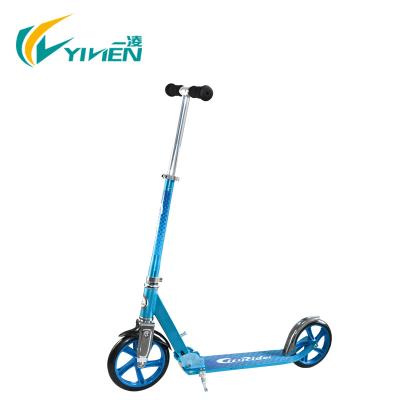 China PU Wheel EN14619 PU Wheel Speeder Kick Scooters Adults for sale