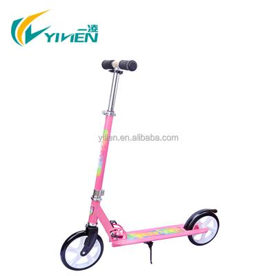 China PU Wheel 100% Aluminum Two Wheel Kids Scooter for sale