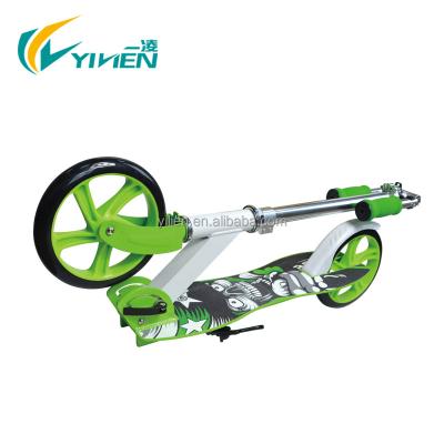 China Adult PU OEM Color 200mm Kick Scooter for sale