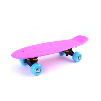 China PP+Aluminum+PU Customized OEM Design Professional Fish Style Mini Skateboard for sale