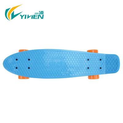 China PP+Aluminum+PU plastic custom 4 weel kid skateboard wholesale for sale