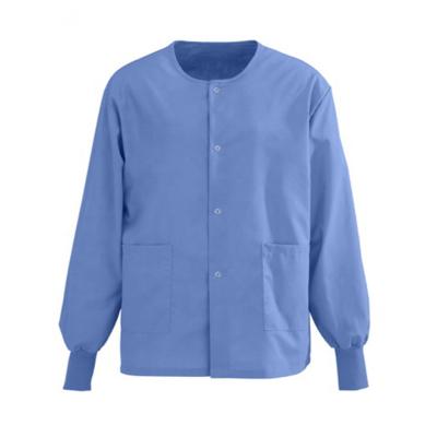 China Comfy and Stylish Custom Women Warm Long Sleeve Knit Cuffs Stylish Cozy Scrub Jackets for sale