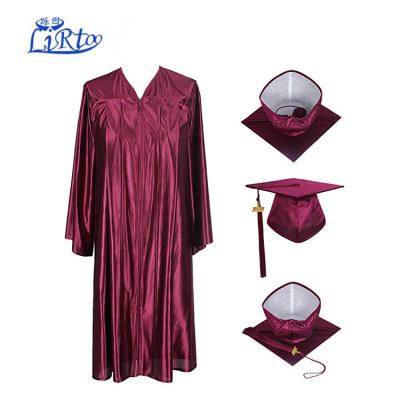 China Wholesale Multicolor Shiny School Graduation Gown And Hat Tassel for sale