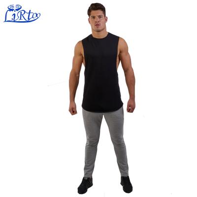 China Men's OEM Sleeveless Sports T-shirt Manufacturers Anti-Shrink T-Shirt For Men for sale