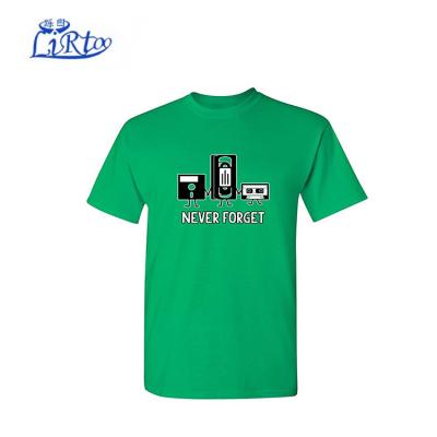 China Anti Shrink Never Forget Music Sarcastic Graphic Novelty Funny T-Shirt for sale