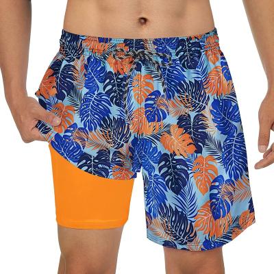 China Plus Size Men's Swim Trunks Compression Liner Swim Shorts 5.5