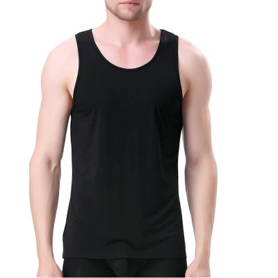 China QUICK DRY Mens Rayon Knit Gym Bamboo Tank Tops For Men for sale