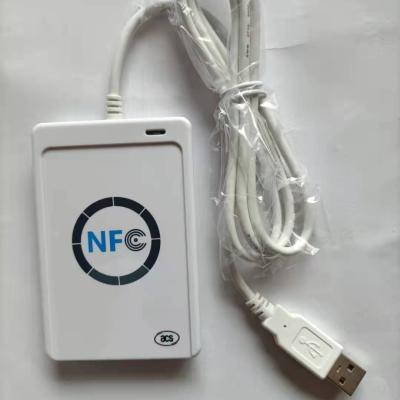 China Polycarbonate (PC) Wiegand Reader 13.56mhz IC Smart Card RFID 26/34 RJ45 Connect NFC Access Control Card Reader for sale